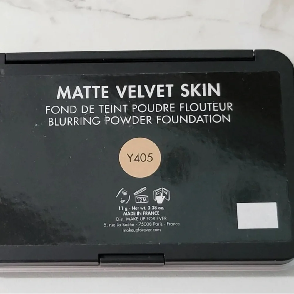 Make Up For Ever Matte Velvet Skin Blurring Foundation - Y405 - golden honey